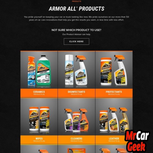 ArmorAll Car Wash Products