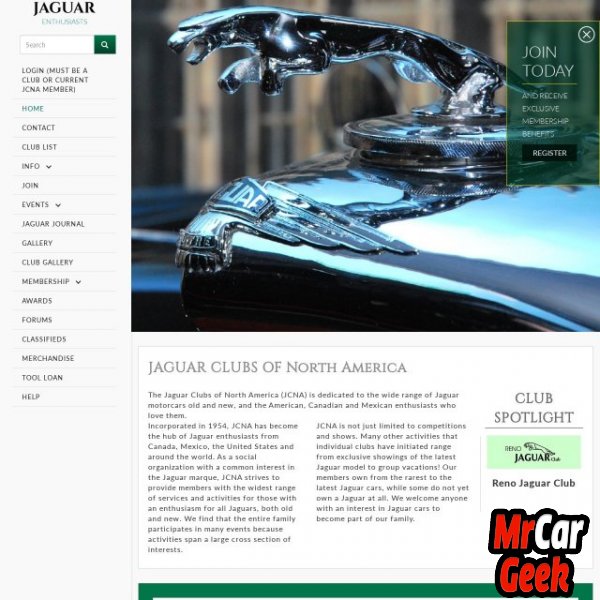 Jaguar Clubs N America