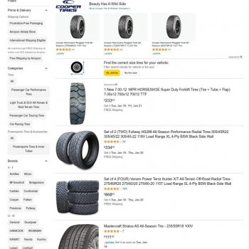 Amazon Tires