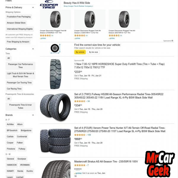 Amazon Tires