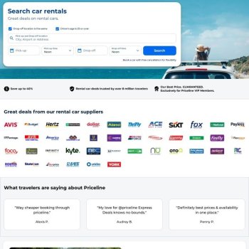 Priceline Car Rentals