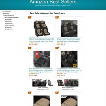 Amazon Seat Covers