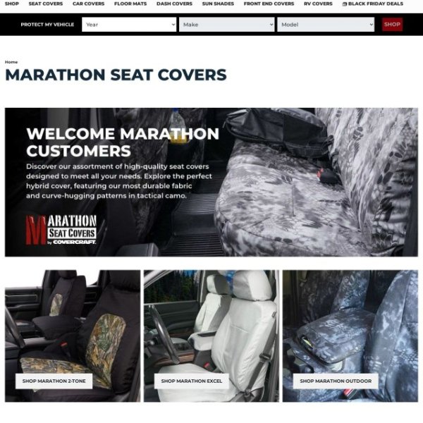 Marathon Seat Covers